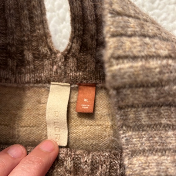 Anthropologie Pilcro Cropped Mock Neck Ombre Sweater size XL - Picture 3 of 7